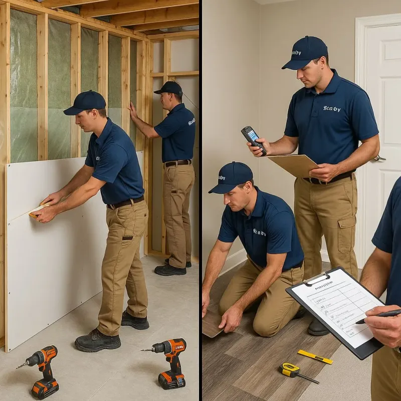 Repairs and Reconstruction process in Natalia, TX