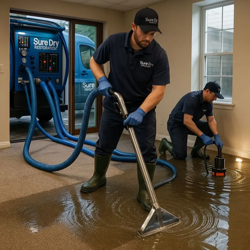 Water Extraction and Removal process in Natalia, TX